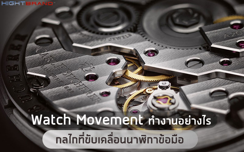กลไกที่ขับเคลื่อนนาฬิกาข้อมือทุกเรือน กลไกที่ขับเคลื่อนนาฬิกาข้อมือทุกเรือน