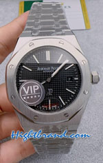 Audemars Piguet 15400 Extra Thin Black Dial 42mm Replica Watch 02