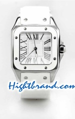 Cartier Santos 100 - Ladies Swiss Replica Watch 03