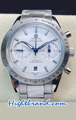 Omega Speedmaster 57 Co-Axial Chronograph White Dial Swiss Replica Watch 01