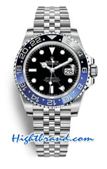 Rolex GMT Masters II Batman Blue Black 3285 Jubilee - Swiss Noob Replica Watch 15