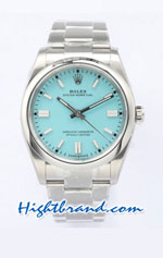 Rolex Oyster Perpetual 36MM Blue Dial Swiss Replica Watch 07