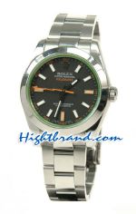 Rolex Milgauss - Green Glass Edition Replica Watch 01
