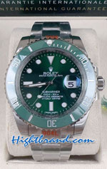Rolex Submariner Hulk Green Dial 40mm Replica Watch 04