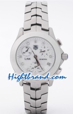 Tag Heuer Link Chronograph Ladies Replica Watch 12