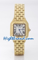 Cartier Santos Demioselle Replica Watch Gold Mens 9