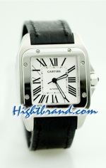 Cartier Santos 100 Mens Swiss Replica Watch 02