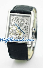 Cartier Skeleton Swiss Replica Watch 02