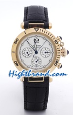 Cartier Replica De Pasha Gold Watch