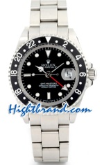 Rolex GMT Silver Replica Watch 01