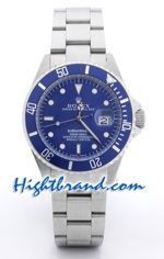 Rolex Submariner Blue Dial Replica Watch