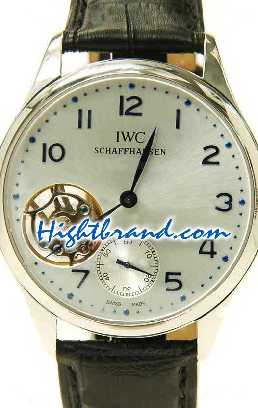 IWC Portuguese Tourbillon Swiss Replica Watch 01