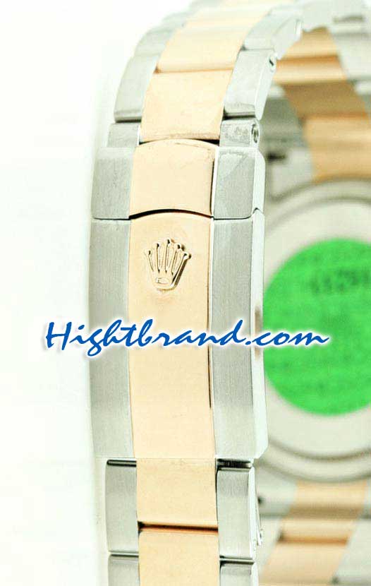 Rolex Replica Datejust Mens Watch - Pink Gold 03