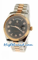 Rolex Replica Day Date Two Tone Swiss Watch 12