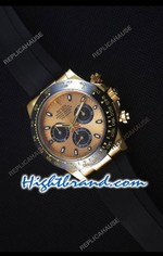 Rolex Daytona Everose Yellow Gold Swiss Watch 20