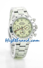 Rolex Replica Daytona Silver Watch 8