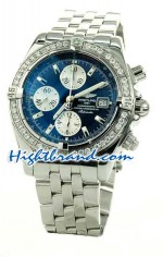 Breitling Evolution Diamonds Bezel Swiss Replica Watch 03
