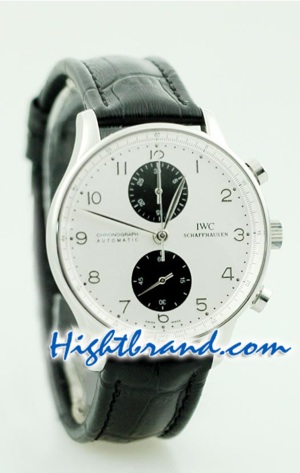 IWC Portuguese Chronograph Swiss Watch 5