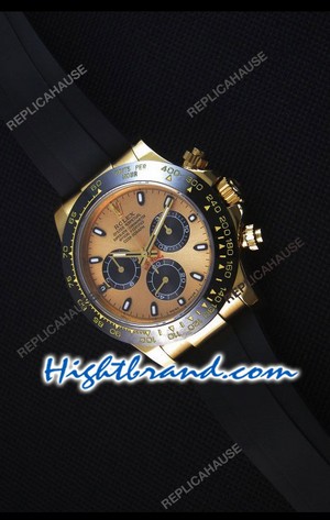 Rolex Daytona Everose Yellow Gold Swiss Watch 20