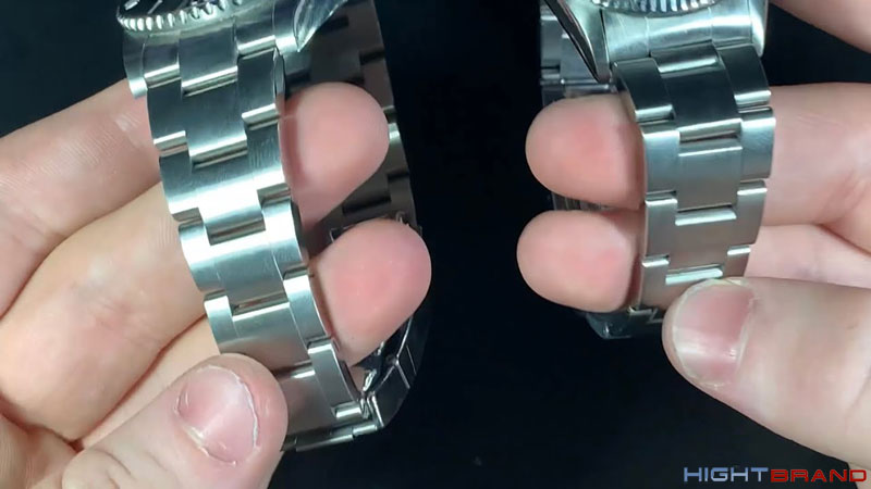 เปรียบเทียบสาย904Lและสาย316Lจาก Rolex AAA