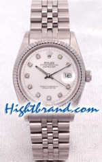Rolex DateJust Silver Face 1