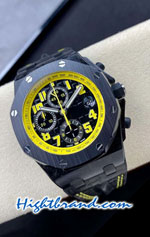 Audemars Piguet Royal Oak Offshore Bumble Bee Forged Carbon 42MM Swiss Replica Watch 12