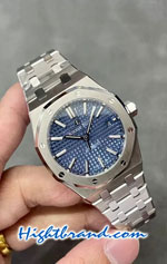 Audemars Piguet Royal Oak Blue Dial 37MM Swiss IPF Replica Watch 01