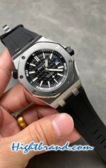 Audemars Piguet Royal Oak 15710st Diver Black Dial 42MM Swiss APS Replica Watch 03