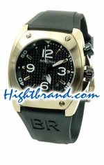 Bell and Ross BR 02 Pink Gold Replica Watch 02