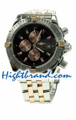 Breitling Chronomat Evolution Two Tone Watch 04