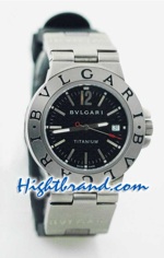 Bvlgari Diagono Titanium Swiss Watch