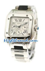 Cartier Santos 100 Replica Watch 07