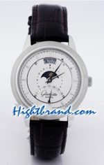 Glashutte Moon Phase Replica Watch 1