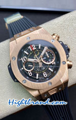 Hublot Big Bang Unico Rose Gold Black Dial 44MM Swiss ZF Replica Watch 06