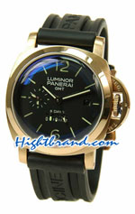 Panerai Luminor GMT 8 Days Swiss Replica Watch 02