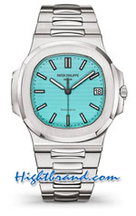 Patek Philippe Nautilus Tiffany Dial Swiss 3K Replica Watch 05