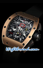 Richard Mille RM011 Automatic Flyback Chronograph Rose Gold 3