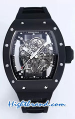 Richard Mille RM-055 Ceramic Casing with Genuine Tourbillon Super Clone Swiss Replica Watch 02