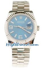 Rolex Replica Datejust Silver Watch 17