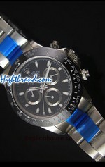 Rolex Replica Daytona Black Super Swiss Watch 12