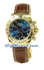 Rolex Replica Daytona Swiss Leather Watch 04