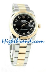 Rolex Replica Datejust Mens Watch - Pink Gold 04