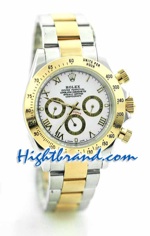 Rolex Daytona Two Tone White Face - 38