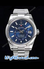 Rolex Sky Dweller Blue Dial Swiss Replica Watch 03