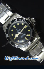 Tudor Oyster Prince Vintage 200M Black Dial Swiss Replica Watch 04