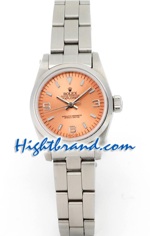 Rolex Explorer Pink Face Ladies