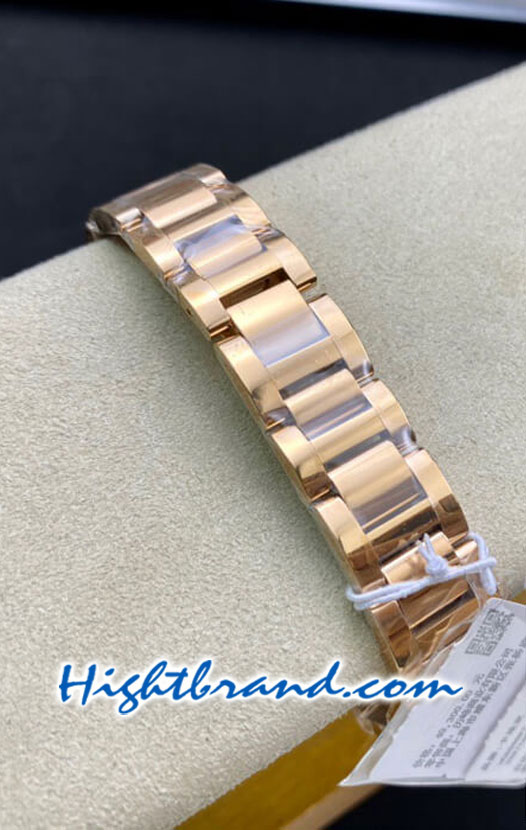 Cartier De Ballon Gold Casing 28MM Ladies Swiss V6 Replica Watch 11