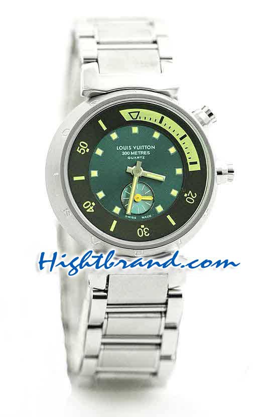 Louis Vuitton Tambour Diving Swiss Replica Watch 1