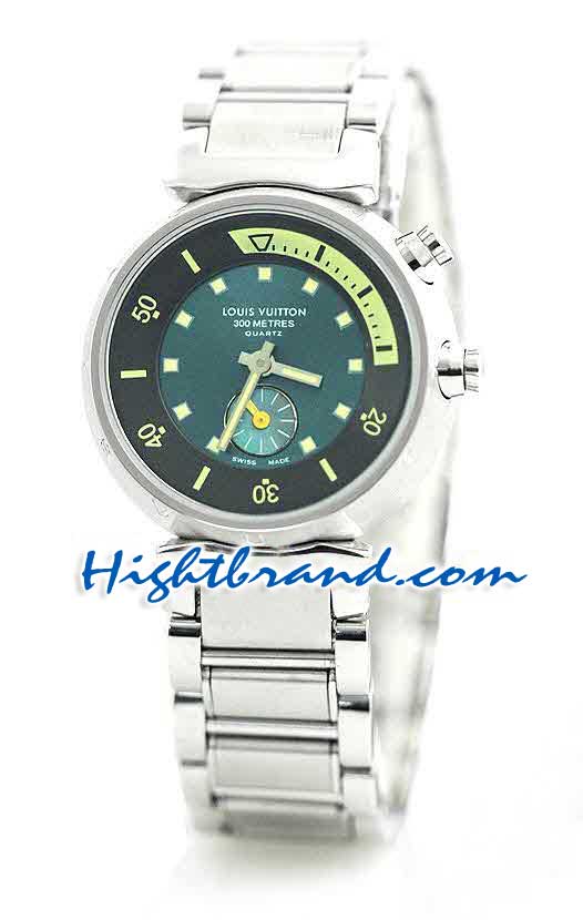 Louis Vuitton Tambour Diving Swiss Replica Watch 1