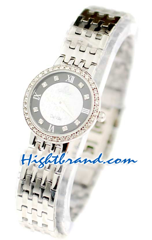 Omega Co-Axial Deville Ladies Replica Watch 01